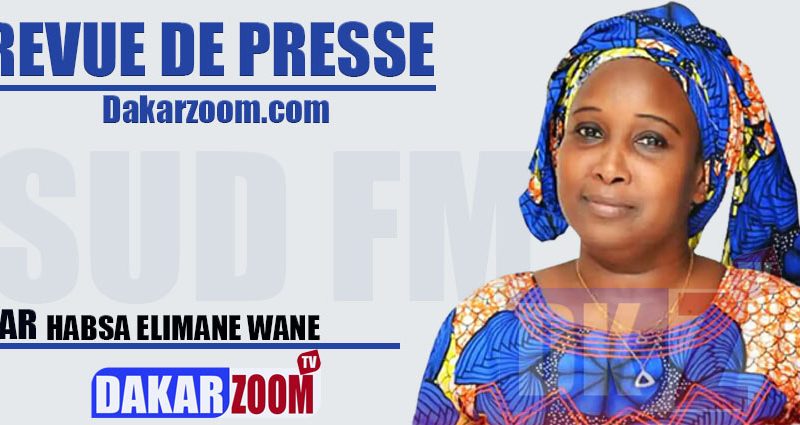 Absa Elimane Wane, journaliste à la radio privée sénégalaise SUD FM (98.5 Dakar)