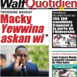 Une des journaux du mardi 04 juillet 2023