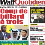Une des journaux du jeudi 06 juillet 2023