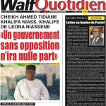Une des journaux du lundi 07 juillet 2023