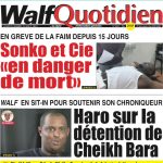Une des journaux du lundi 14 août 2023