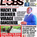 Une des journaux du jeudi 07 septembre 2023