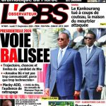 Une des journaux du lundi 11 septembre 2023