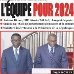 Une des journaux du jeudi 12 octobre 2023