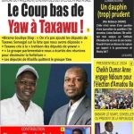 Une des journaux du lundi 16 octobre 2023