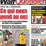 Une des journaux du mercredi 25 octobre 2023