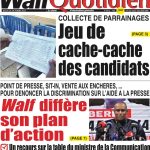Une des journaux du jeudi 26 octobre 2023