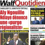 Une des journaux du samedi 11 novembre 2023