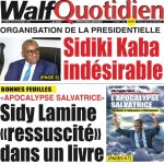 Une des journaux du mardi 28 novembre 2023