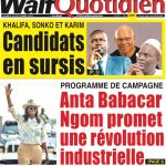 Une des journaux du mardi 19 décembre 2023