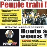 Une des journaux du mardi 06 février 2024