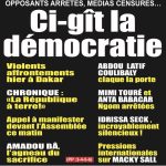 Une des journaux du lundi 05 février 2024