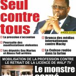 Une des journaux du mercredi 07 février 2024