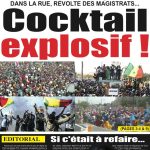 Une des journaux du vendredi 09 février 2024