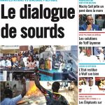 Une des journaux du lundi 12 février 2024