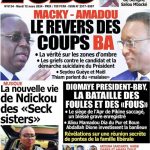 Une des journaux du mardi 12 mars 2024