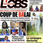 Une des journaux du samedi 09 mars 2024