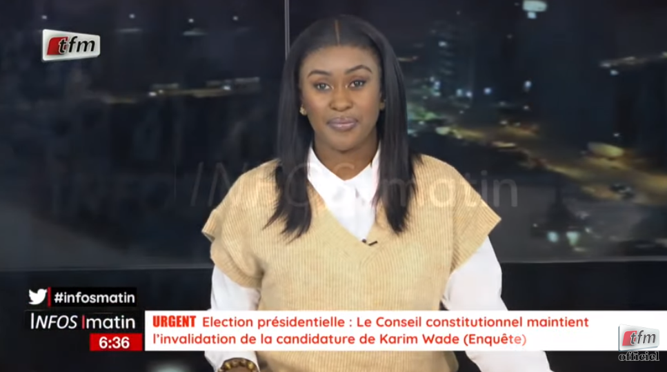 TFM LIVE : Infos Matin du 06 Mars 2024 présenté par Sokhna Natta Mbaye