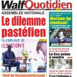 Une des journaux du mardi 09 avril 2024