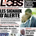 Une des journaux du vendredi 12 avril 2024
