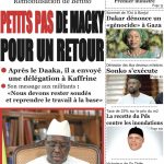 Une des journaux du lundi 06 mai 2024