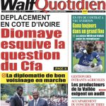 Découvrez les Unes des journaux Sénégalais du mercredi 08 mai 2024