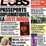 Une des journaux du lundi 03 juin 2024