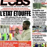 Une des journaux du mardi 04 juin 2024