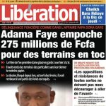 Une des journaux du jeudi 06 juin 2024