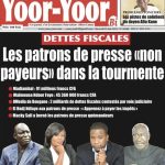 Une des journaux du mercredi 05 juin 2024