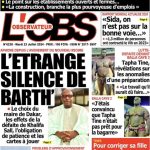 Une des journaux du mardi 23 juillet 2024