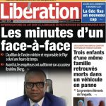 Une des journaux du mercredi 24 juillet 2024