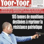 Une des journaux du lundi 22 juillet 2024