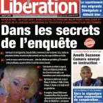 Une des journaux du mercredi 31 juillet 2024