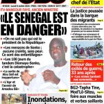 Découvrez les Unes des journaux sénégalais du lundi 08 juillet 2024