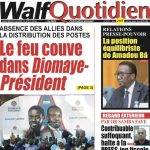 Une des journaux du mercredi 14 août 2024