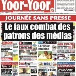 Une des journaux du mardi 13 août 2024