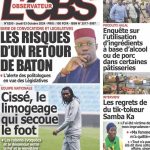 Découvrez les Unes des journaux sénégalais du jeudi 03 octobre 2024