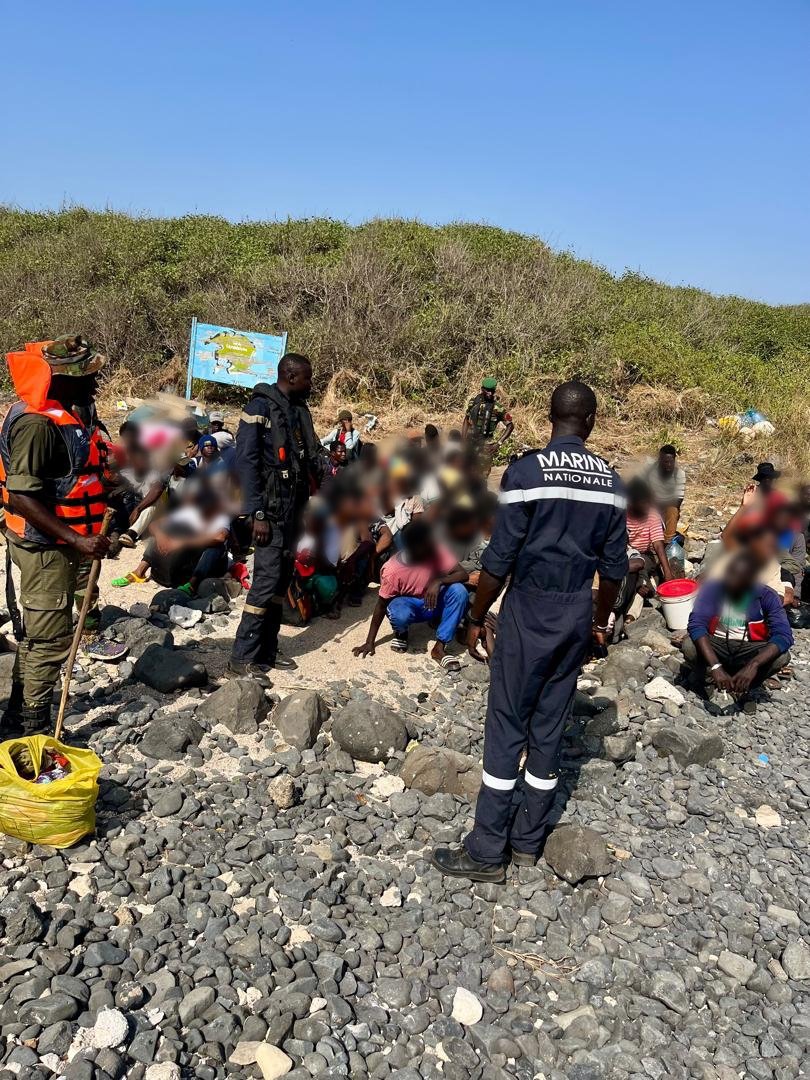 Emigration irrégulière : 75 migrants secourus sur l&rsquo;Île des Serpents