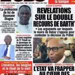 Unes des journaux du lundi 16 décembre 2024