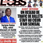 Unes des journaux du jeudi 09 janvier 2025