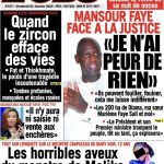 Unes des journaux du vendredi 03 janvier 2025