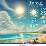 Sénégal : météo du mardi 17 mars 2025