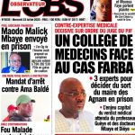 Sénégal : Unes des journaux du mercredi 23 juillet 2025