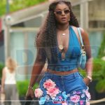 Mia Guissé illumine Paris avec un look floral audacieux (10 photos)
