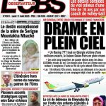 Sénégal / Unes des journaux du lundi 11 août 2025 : tensions judiciaires, offensives politiques et éclats sportifs