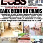 Sénégal / Unes des journaux du vendredi 15 août 2025 : inondations, Magal et tensions politiques