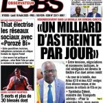 Sénégal / Unes des journaux du lundi 18 août 2025 : finances publiques sous pression, bras de fer politique et enjeux sportifs »