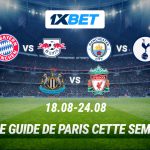 Les grands championnats européens sont de retour : pariez sur les chocs phares du début de saison !