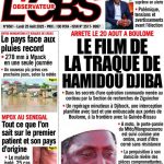 Sénégal / Unes des journaux du lundi 25 août 2025 : Khalifa-Barth, guerre froide à Dakar tandis que les Lions s’offrent le bronze à l’AfroBasket